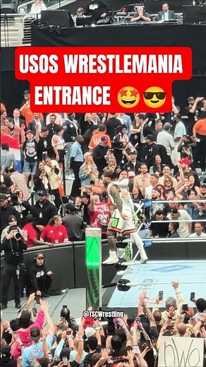 Usos WrestleMania 42 Live Entrance 😎 YEET