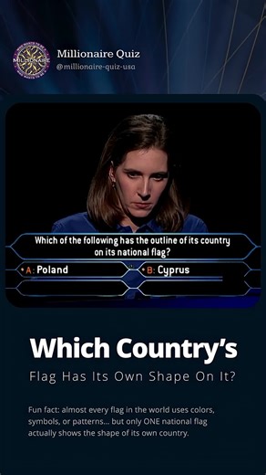 Which Country's Flag Features Its Own Shape?