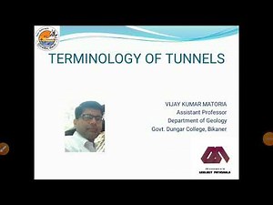 Terminology of tunnels