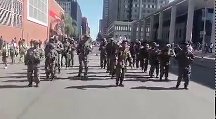 Protesters march to the Union Buildings to demand the immediate deportation of all illegal immigrants. Video: Thobile Mathonsi (ANA) | Pretoria News | Facebook