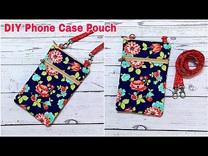 How to make bag | DIY sewing phone case pouch @Misaki Sewing