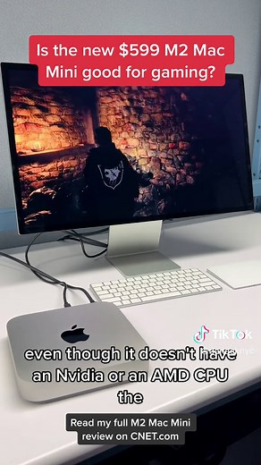 Is the new $599 M2 Mac Mini good for gaming?
