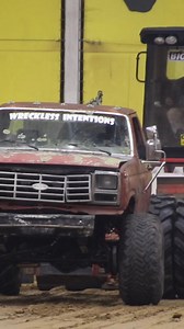 Check out this Wheel Standing Tow Truck at THE DOME in Williamston North Carolina 2025 #towtruck #truckpulling #horsepower #fordperformance #ford #williamstonnc | Carter's Pulling Pics