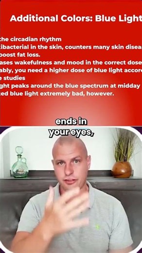 Blue Light Therapy Benefits for Skin, Circadian Rhythm & Fat Loss | Light Therapy Insiders #shorts