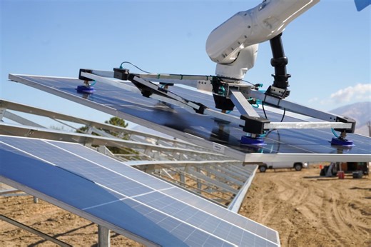 Exclusive: Cosmic Robotics' robots could speed up solar panel deployments | TechCrunch