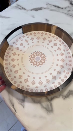 Acacia Wood Lazy Susan Turntable from @QVC, Inc on TikTok shop #lazysusan #homedecor #acaciawood #kitchenfinds #organizedhome