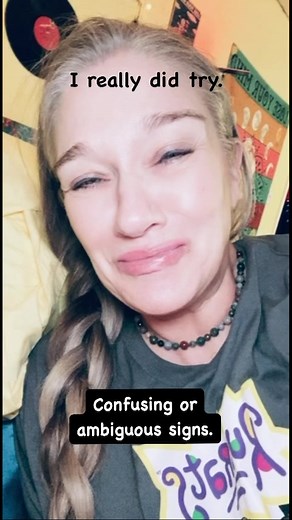 15K views · 952 reactions | Confusing or ambiguous signs. Part 1. #ambiguity #confusing #confusingsigns #ambiguoussigns #signs #GenX #imconfused | Gina Scott Williams | Facebook