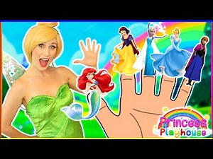 ✨ Tinkerbell Sings Princess Finger Family 👑 | Sing Along Nursery Rhyme for Kids | Princess Playhouse