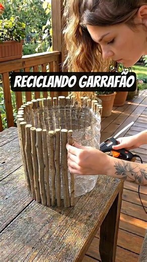dá para seguir o passo a passo e ter um lindo vaso