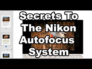 E-Book Info: Secrets To The Nikon AF System
