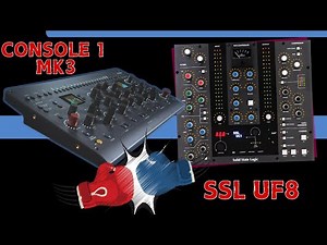 Softube Console 1 Mk III VS SSL UC1 Control Surface