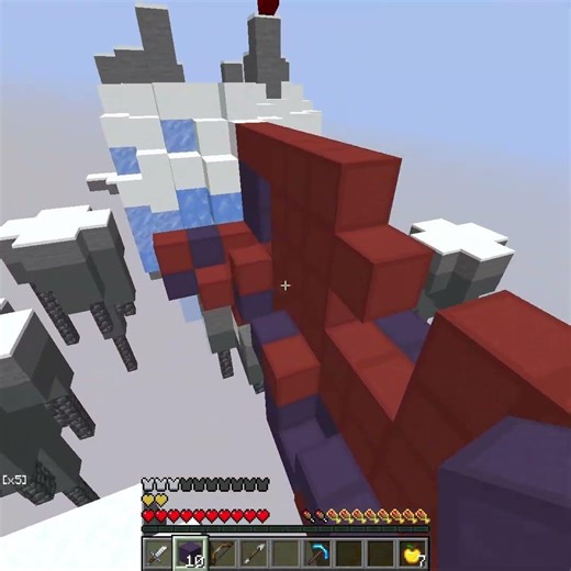 Ragebaiting Bridge Players #9 #shorts #minecraft #hoplite