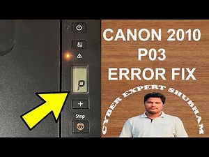 Canon G2010 P07, P03 , Error Fix : Canon 2010 Red Light Blinking 🚥 | #Canonreset