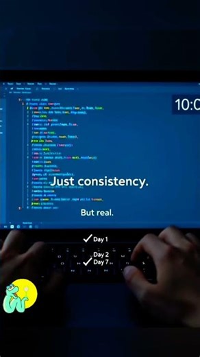 What Happens If You Learn Python 10 Minutes a Day? #WhatHappensIf #PythonExperiment #CodingShorts