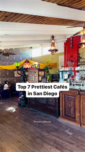 Follow @esthercalifornia for more San Diego recommendations. 🌼 . Here are 7 of the prettiest cafés in San Diego, California: 📌Desserts by Clement, Pacific Beach @dessertsbyclement 📌Lovesong Coffee, North Park @lovesongcoffee 📌Moniker Coffee Co., Liberty Station @monikercoffee 📌HINAR Dessert Bar & Café, Downtown San Diego @hinar.cafe 📌Bohemian Alchemist, Del Mar @b.alchemist.delmar 📌Grange Garden, Solana Beach @grange.garden 📌Holsem Coffee, North Park @holsemcoffee #sandiegoeats #sandiego