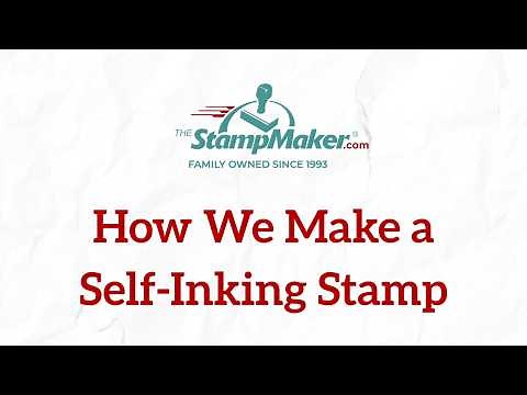 How to Make a Self Inking Stamp