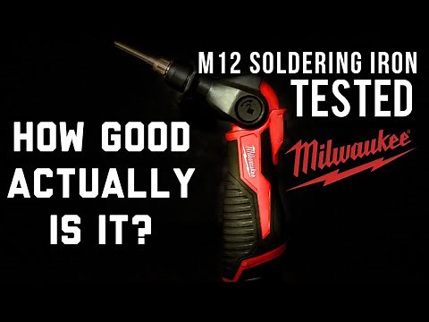 Milwaukee M12 Soldering Iron Put To The Test, Will It Do What It Claims?