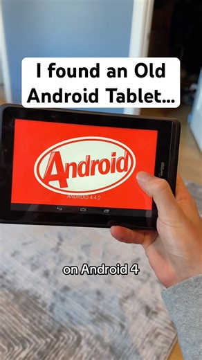 Can’t believe this is running Android 4… #android #tablet #techtok