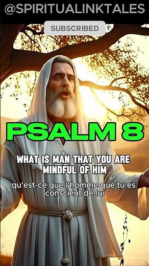 Psalm 8 – The Majesty of God | Peaceful Worship & Meditation