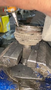 ABS Reluctor Ring Fixing From Old To New CV Joint #mechanic #automechanic #carmechanic #oilchange #carfix | Car Tipx