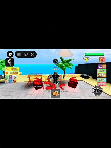 Level 302 pet = 202k strength! 💪🔥 |Roblox Muscle Master