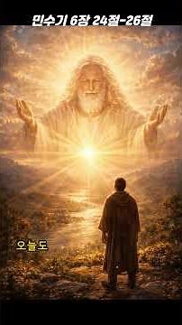 민수기 6장 24절, 26절 여호와는 네게 복을 주시고 너를 지키시기를 원하며 여호와는.. #성경말씀 #하나님의평안 #기독교쇼츠 #christianshorts #bibleverse