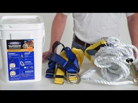 Werner Ladder - Fall Protection Roofing Compliance Kit