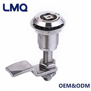 [Hot Item] Stainless Steel Adjustable Grip Square Quarter Turn Cam Lock Railway Bus IP65 Grade All 316 Stainless Steel Compression Lock