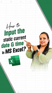 Learn "How to input the static current date and time in MS Excel!" This quick tip saves time and boosts productivity. Great for anyone wanting to improve their Excel skills. . . . . . . . . . #exceltips #timesaver #learnexcel #productivityhacks #exceltricks #excelshortcuts #excelhacks #excelskills #exceltutorial #spreadsheettips #microsoftexcel #dataanalysis #career #banking #msexcel #ipb #1lakhbankersby2030 #indiabanegaskilledandemployed | Institute of Professional Banking