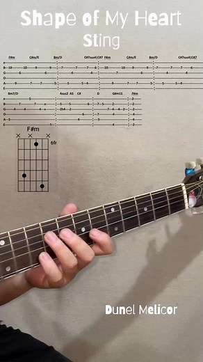 Shape of My Heart Guitar Tutorial | Sting Lessons