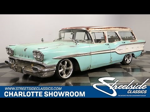 1958 Pontiac Star Chief Custom Safari Wagon for sale | 8011-CHA