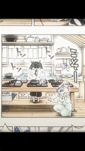 SUB NEEDED #inosuke #aoi #spoiler #demonslayer #manga