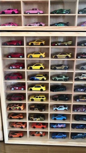 Hot Wheels Case: Diecast display case collection