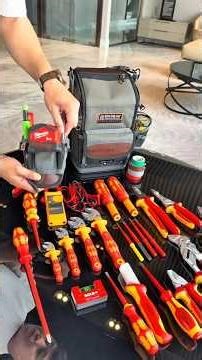 Electrician ka Ultimate Tool Bag Setup#Electrician #ToolBag #SmartWork #ElectricalTips #Tools #Work