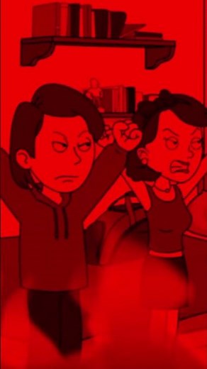 Doris Smashes Caillou’s Consoles! #funny #caillougetsgrounded #caillou #animation #comedy