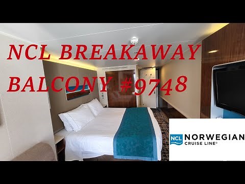 Norwegian Breakaway - Balcony Stateroom #9748