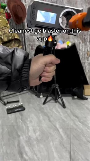 cleanest gel blaster on this app! #toygun #airsoft #gelblaster #tiktokmademebuyit #livedebut