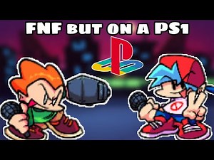 Friday night funkin But it's on a PS1 | FNF PS1 port