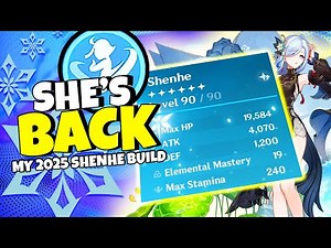 🆕️ I Build SHENHE in 2025 to take cryo to a new level of insanity