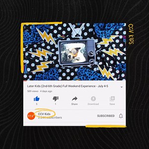 2.6K views · 79 reactions | PARENTS! Our CCV Kids YouTube channel has you covered for the afternoon break you deserve! We’ve got a full service including worship, a message, and discussion questions! Check it out now!  https://www.youtube.com/ccvkids | CCV (Christ's Church of the Valley) | Facebook
