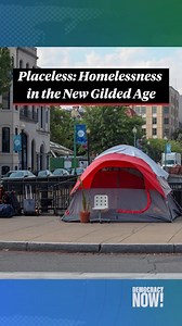 16K views · 819 reactions | Homelessness is the result of housing policy that makes owning or renting a home increasingly out of reach for many Americans, says Patrick Markee, author of “Placeless: Homelessness in the New Gilded Age.” | Democracy Now! | Facebook
