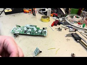 Toyota Highlander climate control PCB repair
