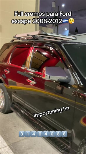 Mejora tu Ford Escape 2008-2012 con cromos de alta calidad