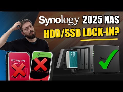 Synology HDD ONLY on DS925+/DS725+/DS1525+ etc - CONFIRMED for 2025 NAS Series