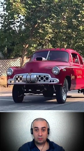 RAW V8 SOUND: 60's Gasser Arrival!