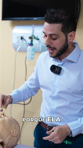 Quando utilizar a cânula de Guedel? Encaminhe esse vídeo para os médicos que também precisam saber.