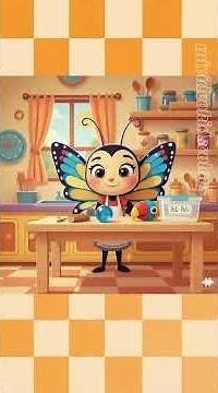 Mariposita está en la cocina 🦋 | Canciones Infantiles para Niños 🍎✨