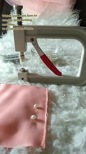 Cómo utilizar la máquina de colocar perlas