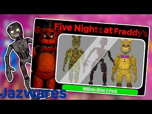 FNAF RUMOURS AND PREDICTIONS FOR JAZWARES NEW FIGURES!!!