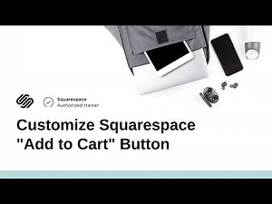 Squarespace Add to cart button